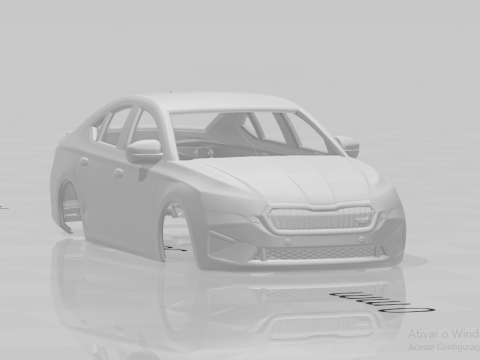 Skoda octavia Modello di stampa 3D