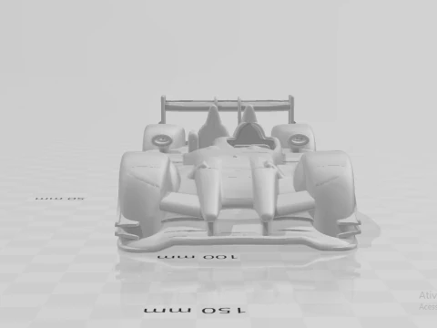 Audi r15 3D Print Model