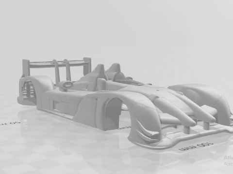 Audi r15 3D Print Model