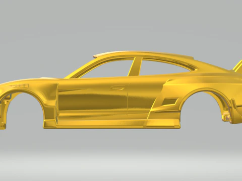 Porsche Taycan 3D Print Model