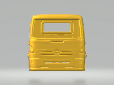 Hino 500 cabin 3D Print Model