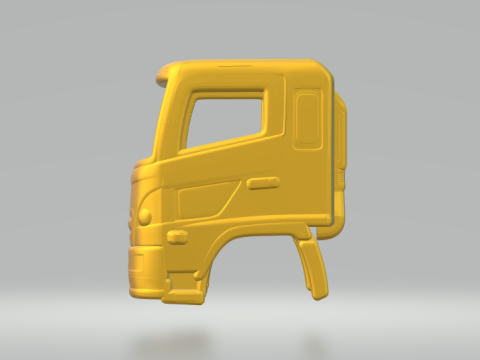 Hino 500 cabin Modello di stampa 3D