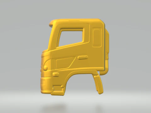 Hino 500 cabin 3D Print Model