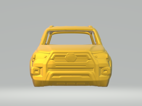 Toyota Fortuner sw4 custom 3D 打印模型