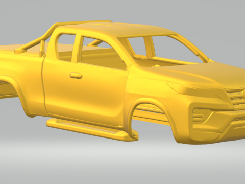 Toyota hilux custom face 3D 프린트 모델