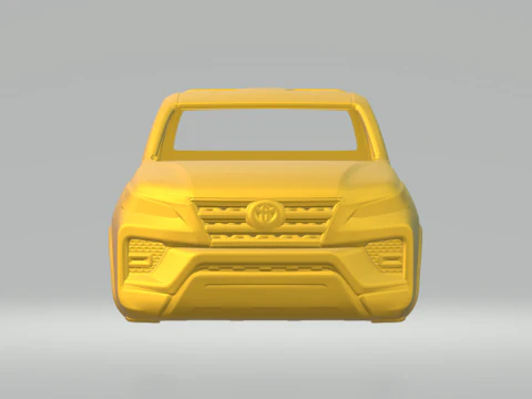 Toyota hilux custom face 3D Print Model