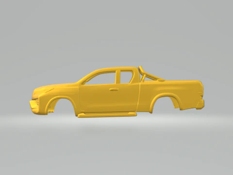 Toyota hilux custom face 3D Print Model