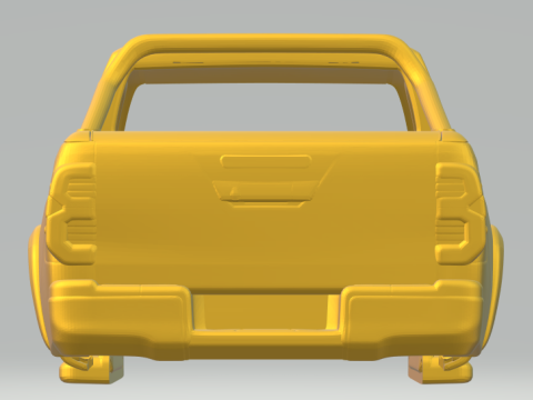 Toyota hilux custom face 3Dプリントモデル