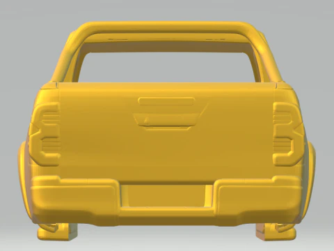 Toyota hilux custom face 3D Print Model