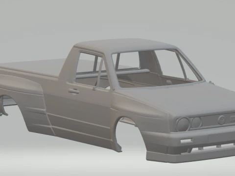 Vw caddy custom 3D Print Model