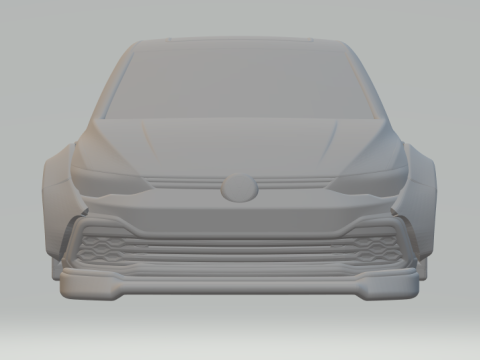 Volkswagen golf variant custom 3Dプリントモデル