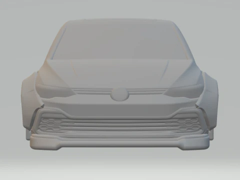 Volkswagen golf variant custom 3D Print Model