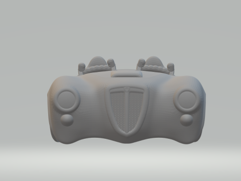 Lancia aurelia race car 3D 打印模型