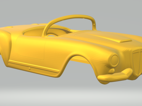 Lancia aurelia 3Dプリントモデル