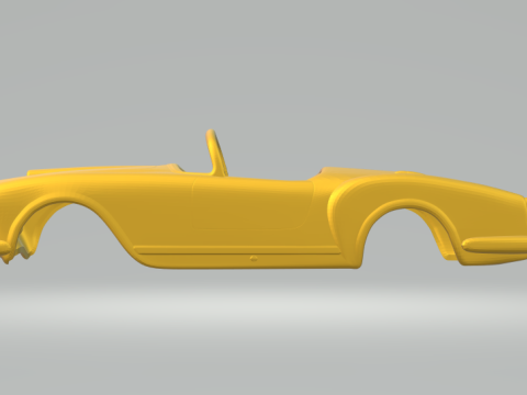 Lancia aurelia 3D 打印模型