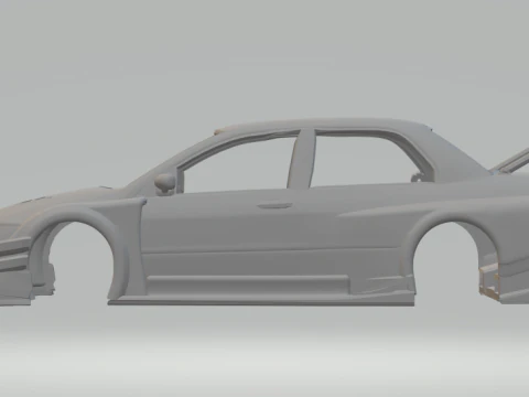 Mitsubishi lancer 3D Print Model