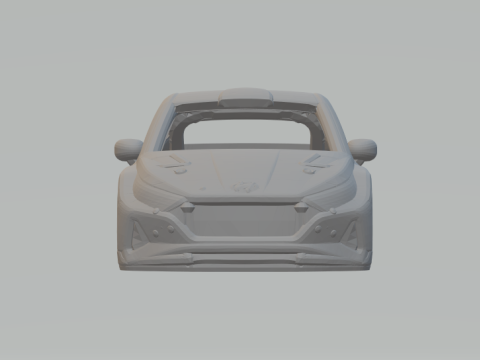 Hyundai i 2o rally 3D Baskı Modeli