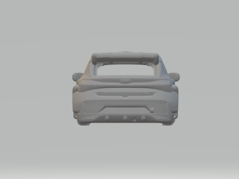 Hyundai i 2o rally 3D Baskı Modeli