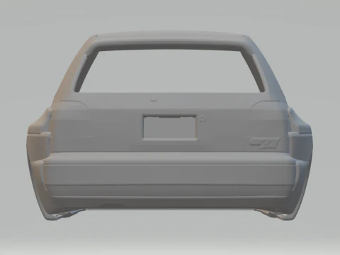 Vw golf custom 3D Print Model