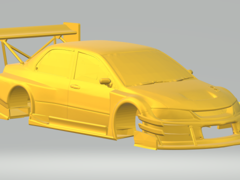 Lancer custom extreme 3D Druckmodell