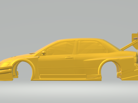 Lancer custom extreme 3D 打印模型