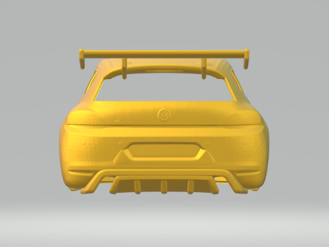 Volkswagen scirocco race car 3D Print Model