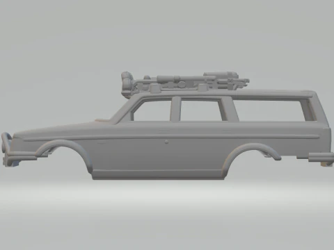 Volvo extreme custom 3D Print Model