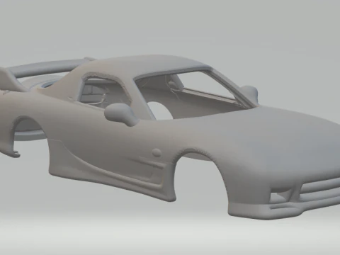 Mazda rx7 a-spec 3D Принт Модель