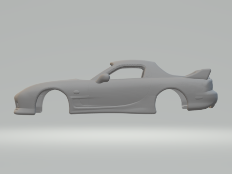 Maxda rx7 a-spec 3D 打印模型