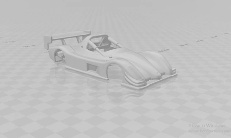 Radical SR3 3D Print Model .c4d .max .obj .3ds .fbx .stl .blend 