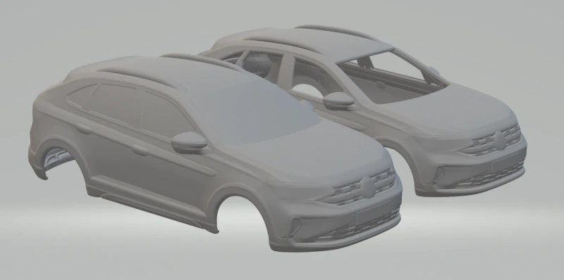 Volkswagen nivus 3D Print Model .c4d .max .obj .3ds .fbx .stl .blend 