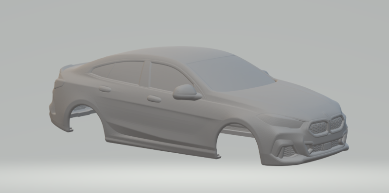 M2 gran coupe closed 3D 프린트 모델 .c4d .max .obj .3ds .fbx .stl .blend 