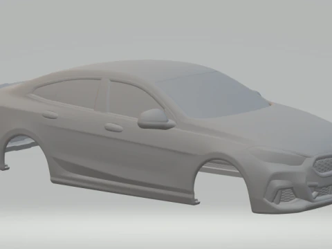 M2 그란 쿠페 폐쇄 3D 프린트 모델