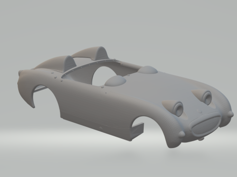 Austin healey speedster Modelo de impresión 3D
