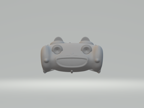 Austin healey speedster Model Cetak 3D