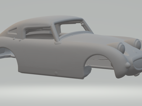 Austin healey coupe Modelo de impresión 3D