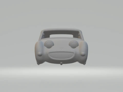 Austin healey coupe 3D Print Model