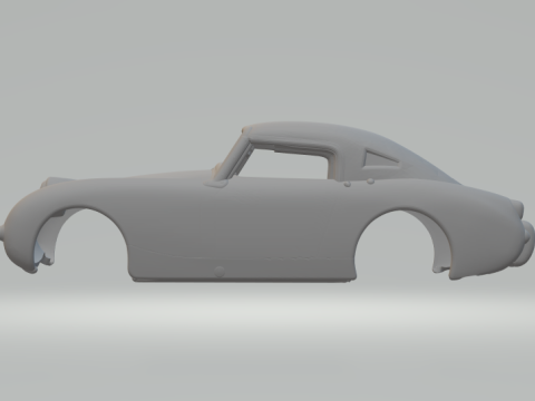 Austin healey coupe 3D 프린트 모델
