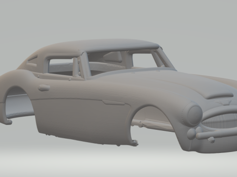 Austin healey custom Modelo de impresión 3D