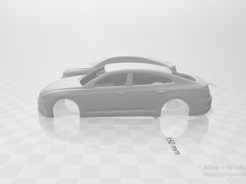 Volkswagen arteon 3D Print Model