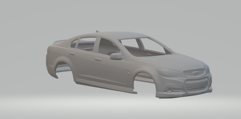 Chevrolet ss Model Cetak 3D .c4d .max .obj .3ds .fbx .stl .blend 