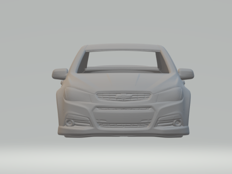 Chevrolet ss Model Cetak 3D
