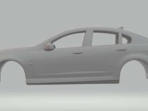 Chevrolet ss Model Cetak 3D