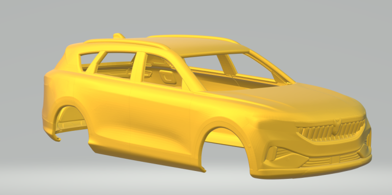 Voyah 3D 프린트 모델 .c4d .max .obj .3ds .fbx .stl .blend 