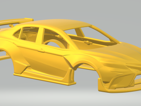 Toyota camry Modèles 3D en vedette