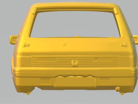 Peugeot 205 rally Model Cetak 3D