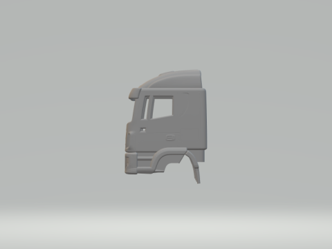 Iveco cabin 1-50 3D Print Model