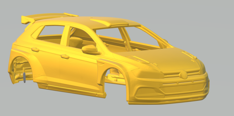 Vw polo rally 2 Modèles 3D en vedette .c4d .max .obj .3ds .fbx .stl .blend