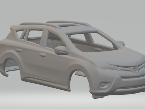 Toyota rav 4 Modelo de impresión 3D