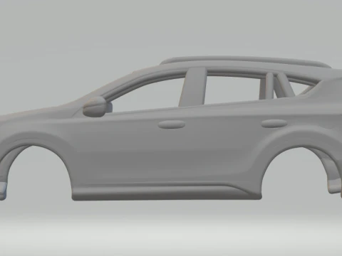 Toyota rav 4 3D Print Model
